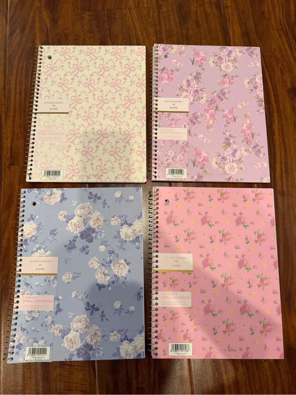 LoveShackFancy X Target 4pc notebook bundle - Picture 2 of 2